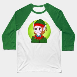 Christmas Haught Baseball T-Shirt